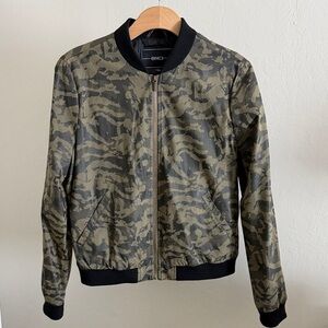 Camo Bomber Jacket